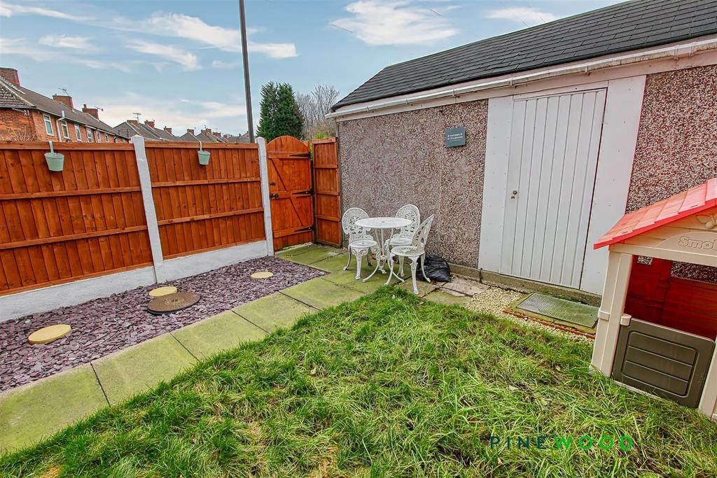Rear garden