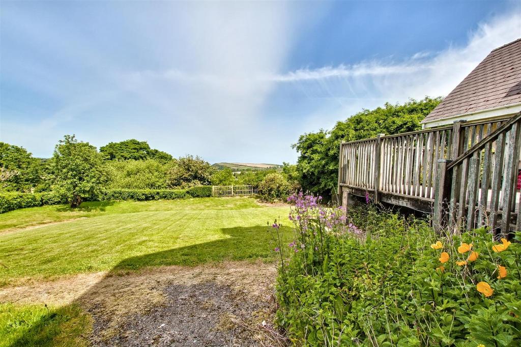 Cottage garden and views