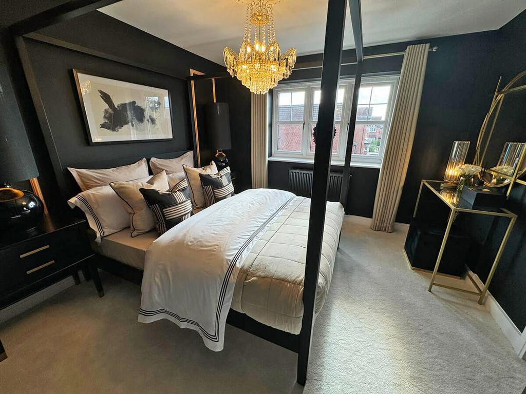 The Oakmere Show Home    Bedroom