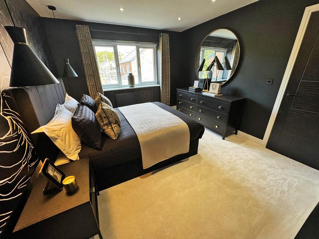 The Oakmere Show Home    Bedroom