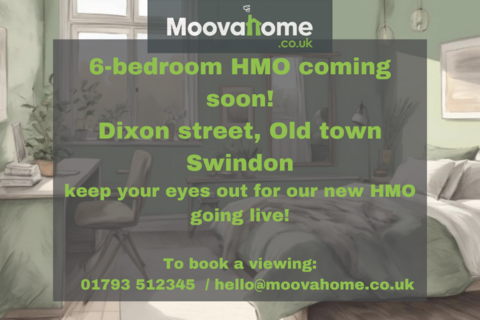 1 bedroom house of multiple occupation to rent, Dixon Street, Old Town, Swindon, SN1 3PL