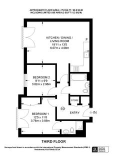 2 bedroom flat for sale, Damask Court, Cleeve Way, Sutton, Surrey, SM1