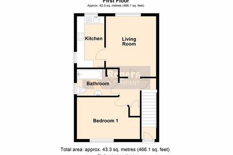 1 bedroom apartment to rent, Portland Place, Frome