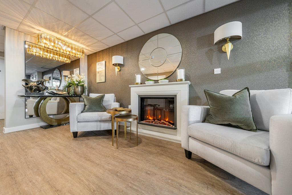 Reception area