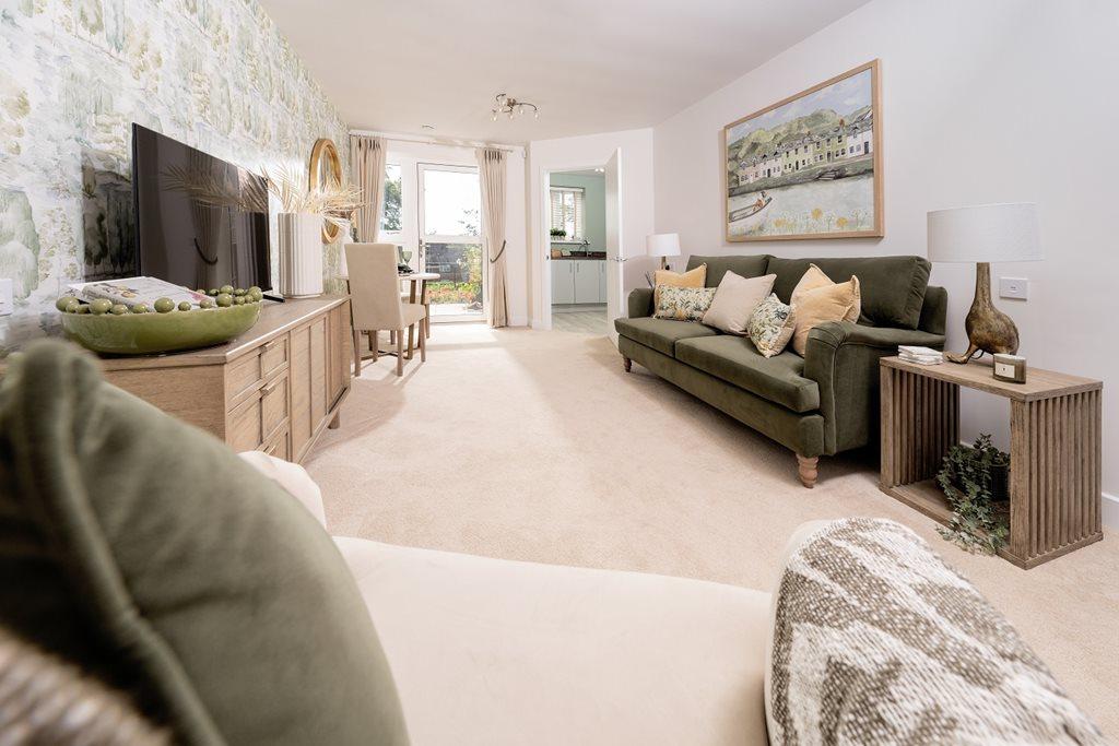Show home living room