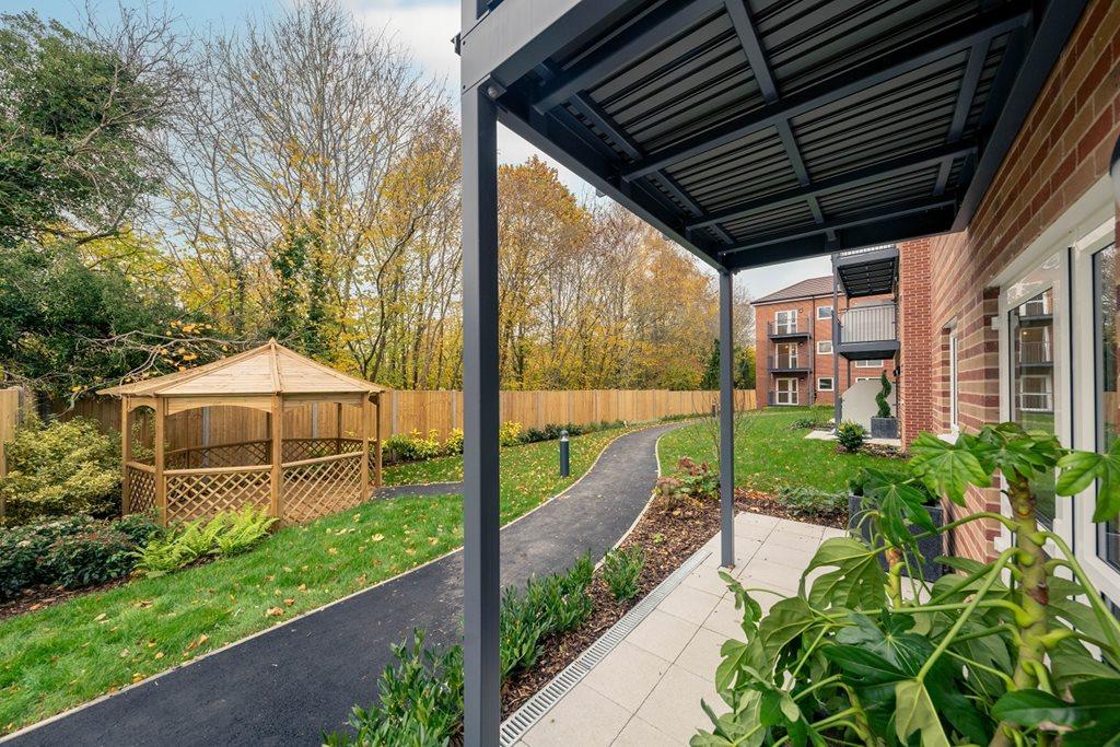 Terrace area and shared gardens