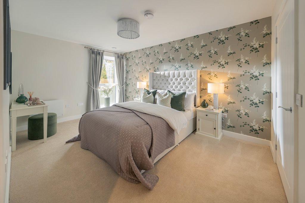 Show home bedroom