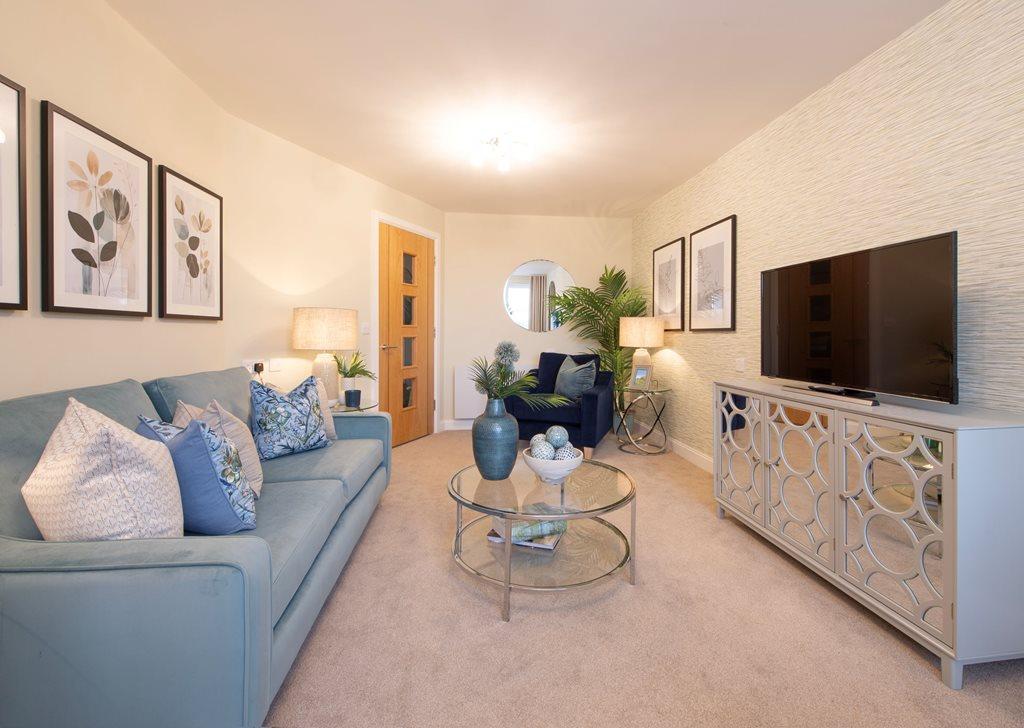 Stylish show apartment interiors