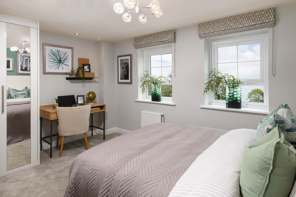 Bedroom inside The 3 bedroom Norbury