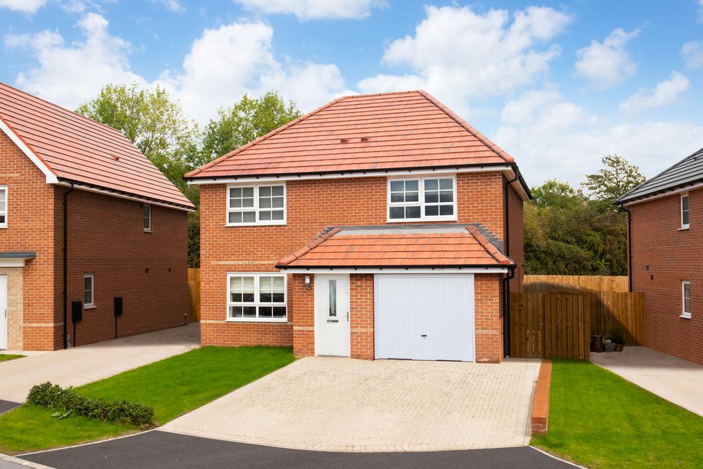 Outside view of 4 bedroom detached Kennford home