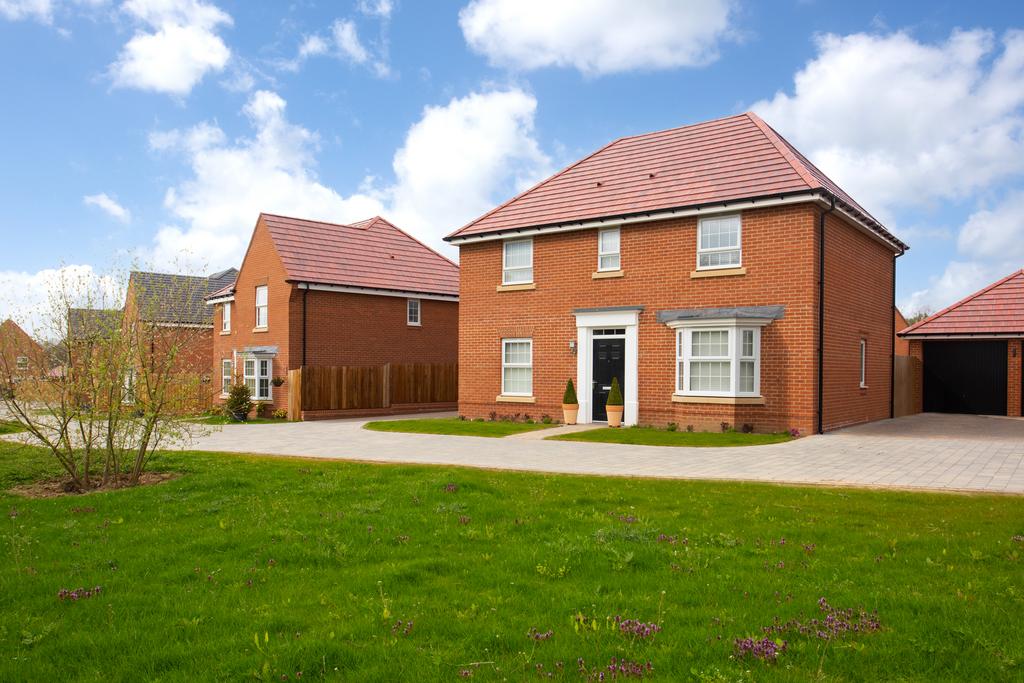 Outside view 4 bedroom detached Bradgate home