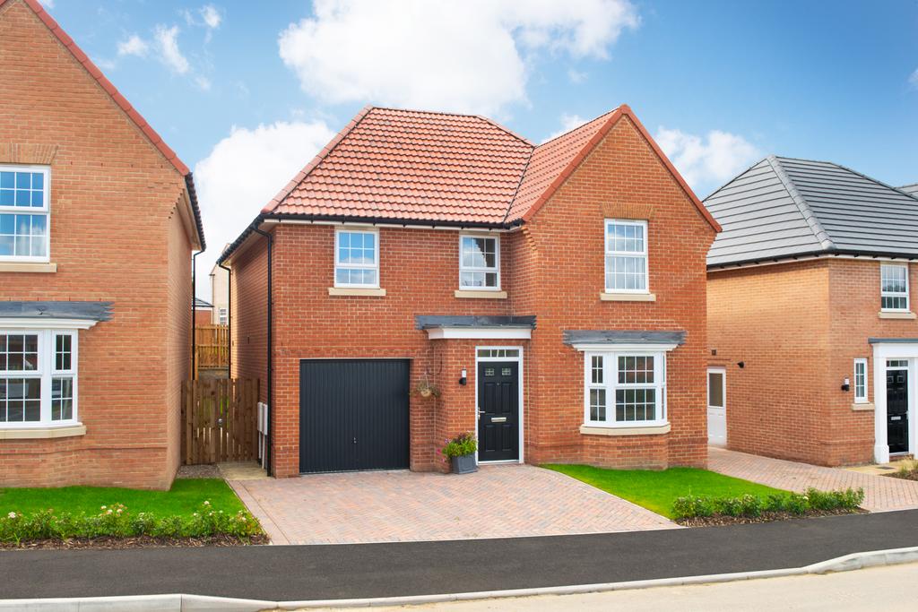 Outside view of 4 bedroom detached Millford home