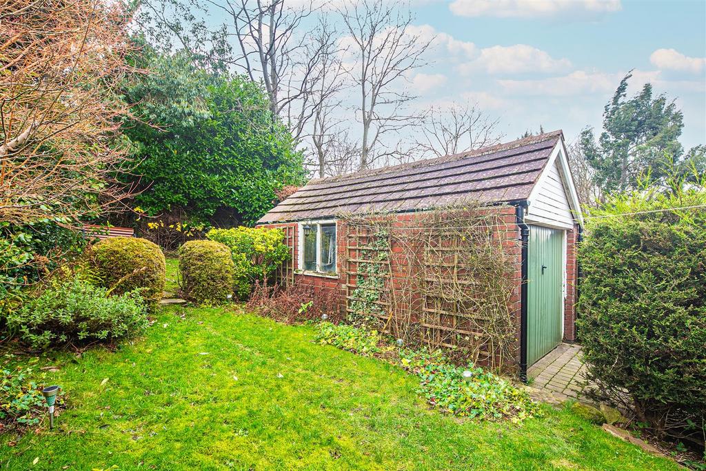 Garden and garage