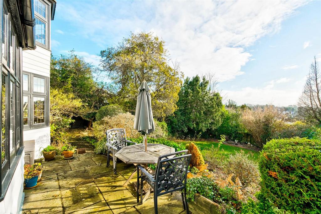 Patio view, garden