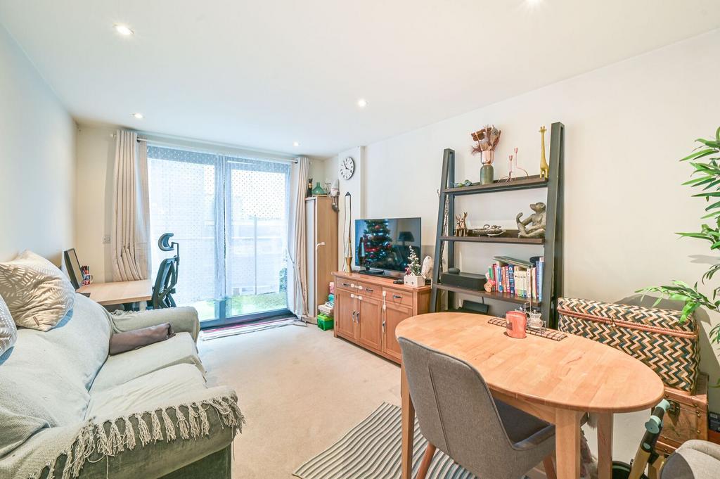 Open-plan living area, open plan living