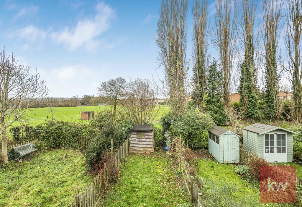 Elevated View of Rear Garden