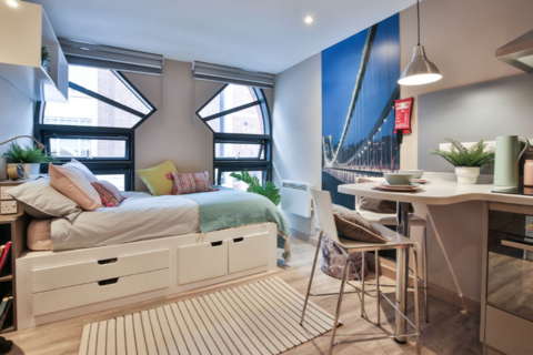 undefined, Plot William & Matthew House , Classic Studio at Nationwide, 32, 34 Colston St BS1