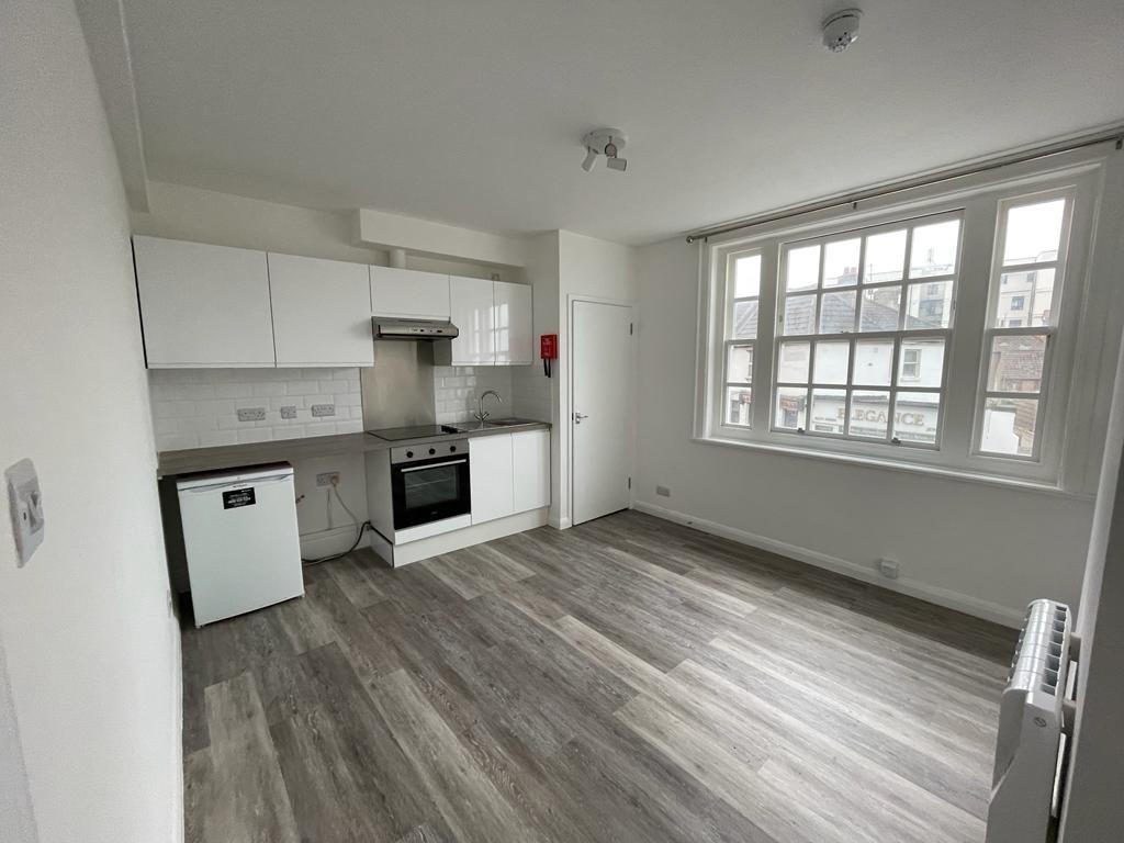 Kitchen and living room