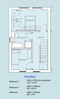 3 bedroom semi-detached house for sale, Plot 7, The Errol, Gleneagles Drive, Woodhall Spa