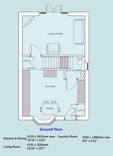 3 bedroom semi-detached house for sale, Plot 10,The Glencarse, Gleneagles Drive, Woodhall Spa