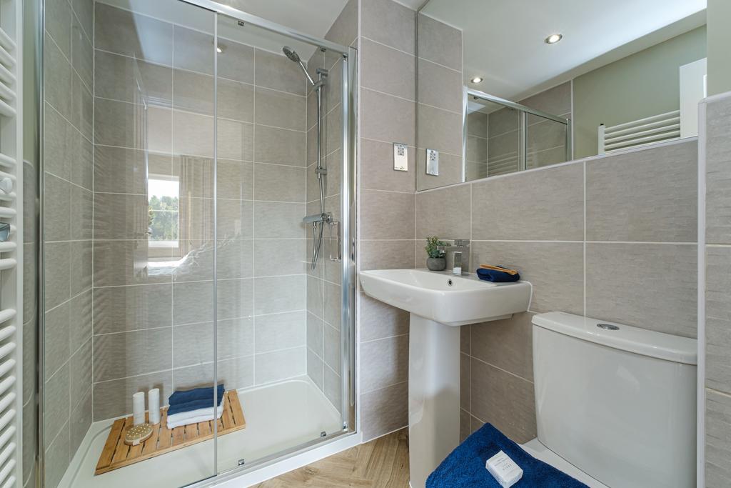 Interior view of the en suite in our Kingsville...