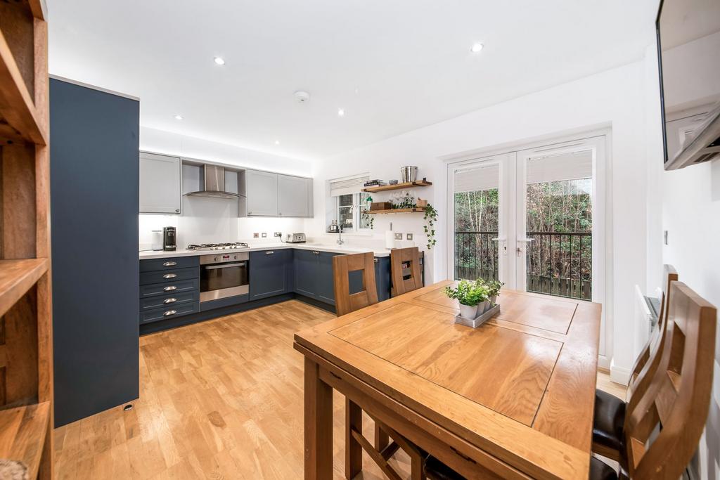 Open plan dining kitchen