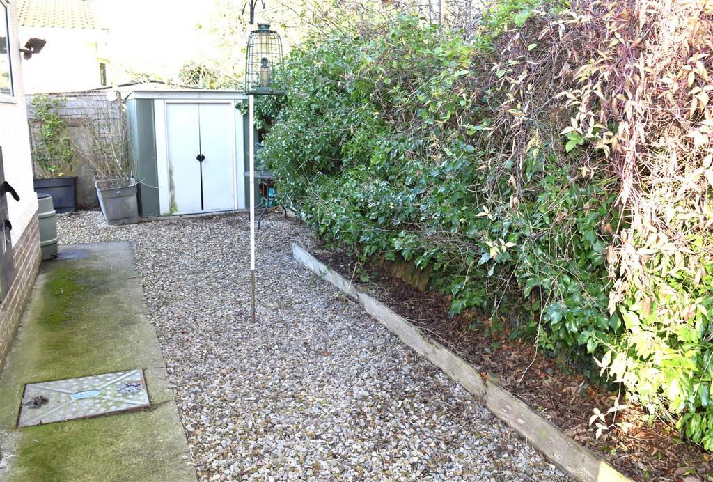 Rear garden