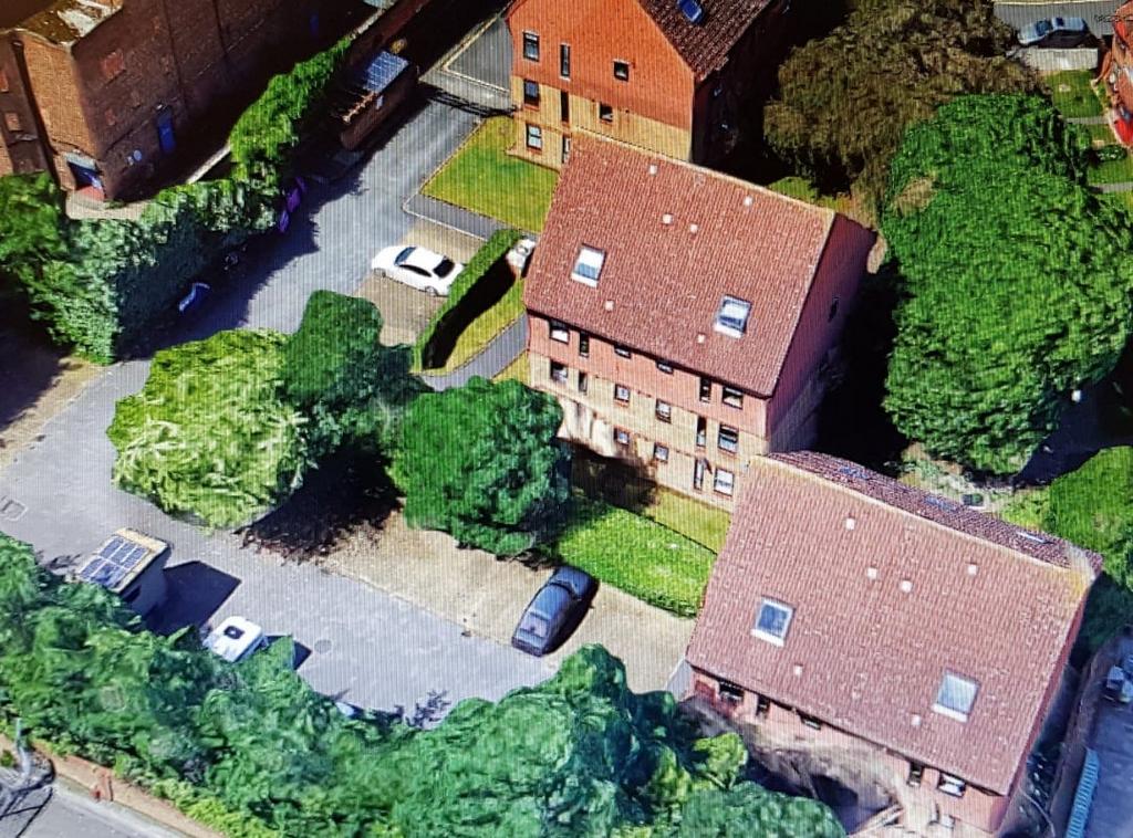 Aerial view, land
