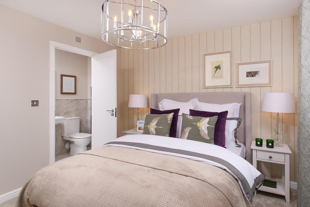 Unwind in this bedroom with en suite