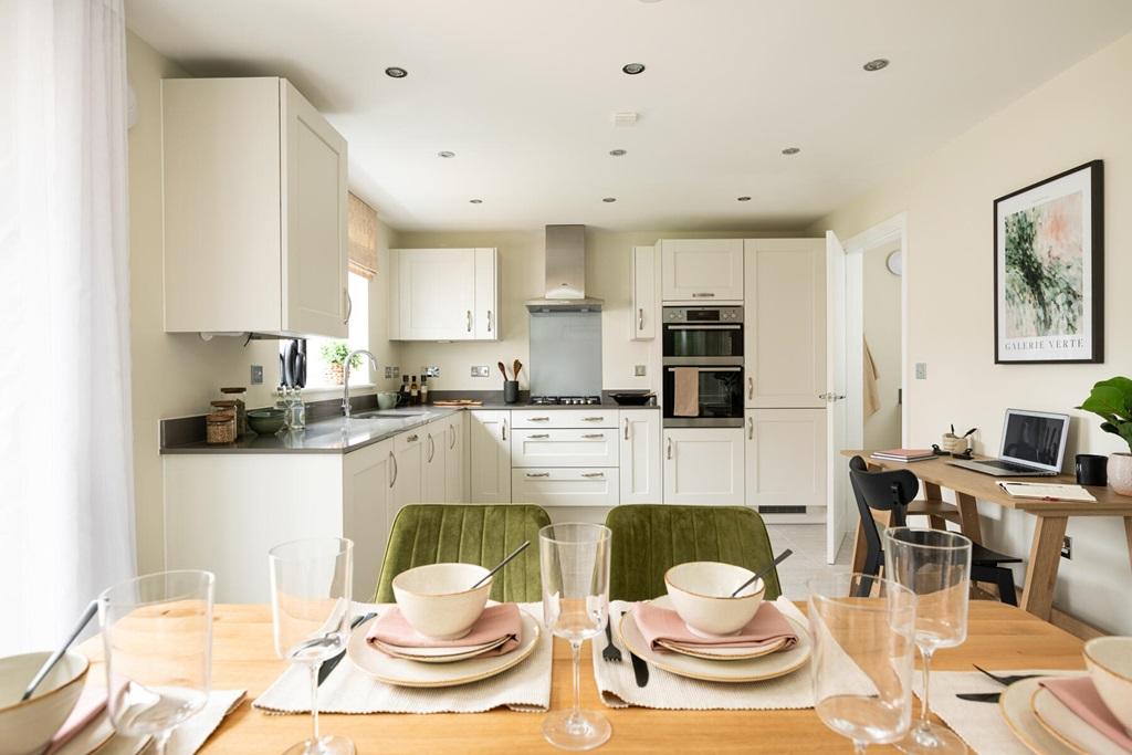 A sociable kitchen area, perfect for entertaining