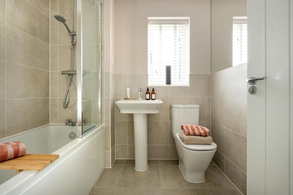 Energy efficient family bathroom