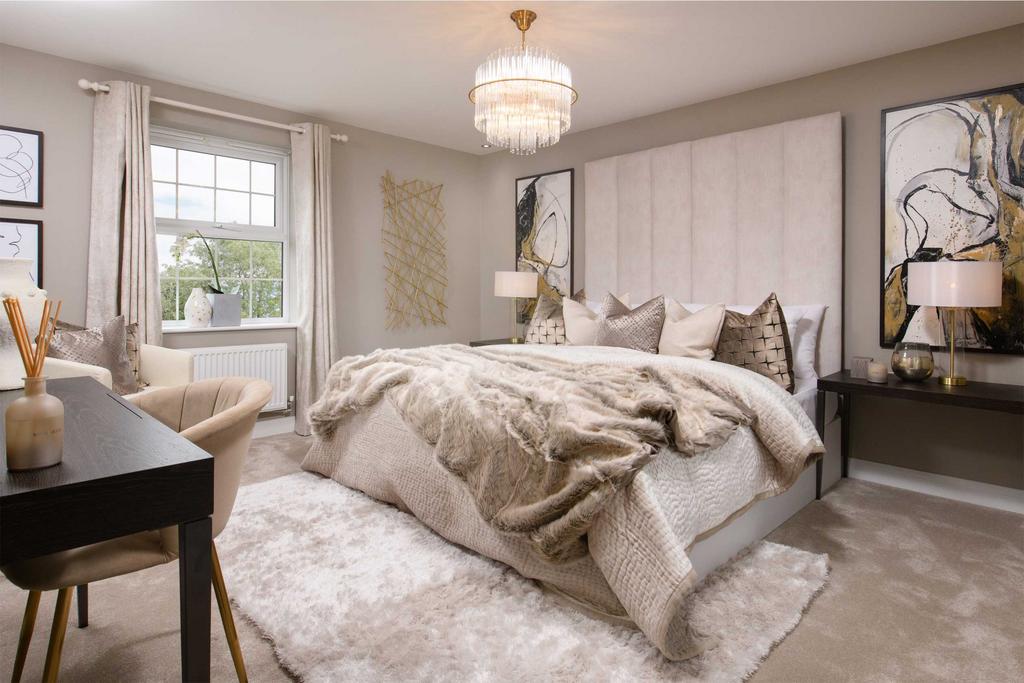 David Wilson Homes Henley Main Bedroom