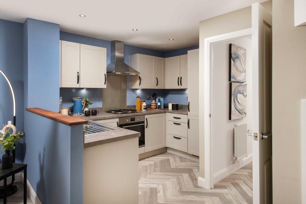 Kingsville show home kitchen