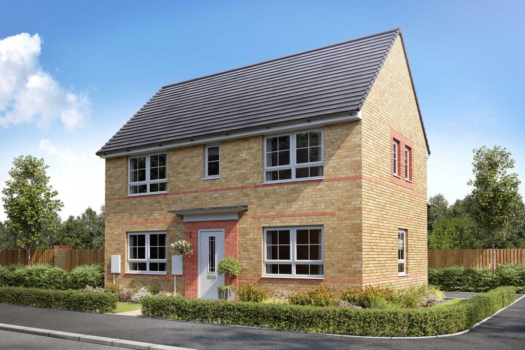 Exterior CGI view of our 3 bed Ennerdale home