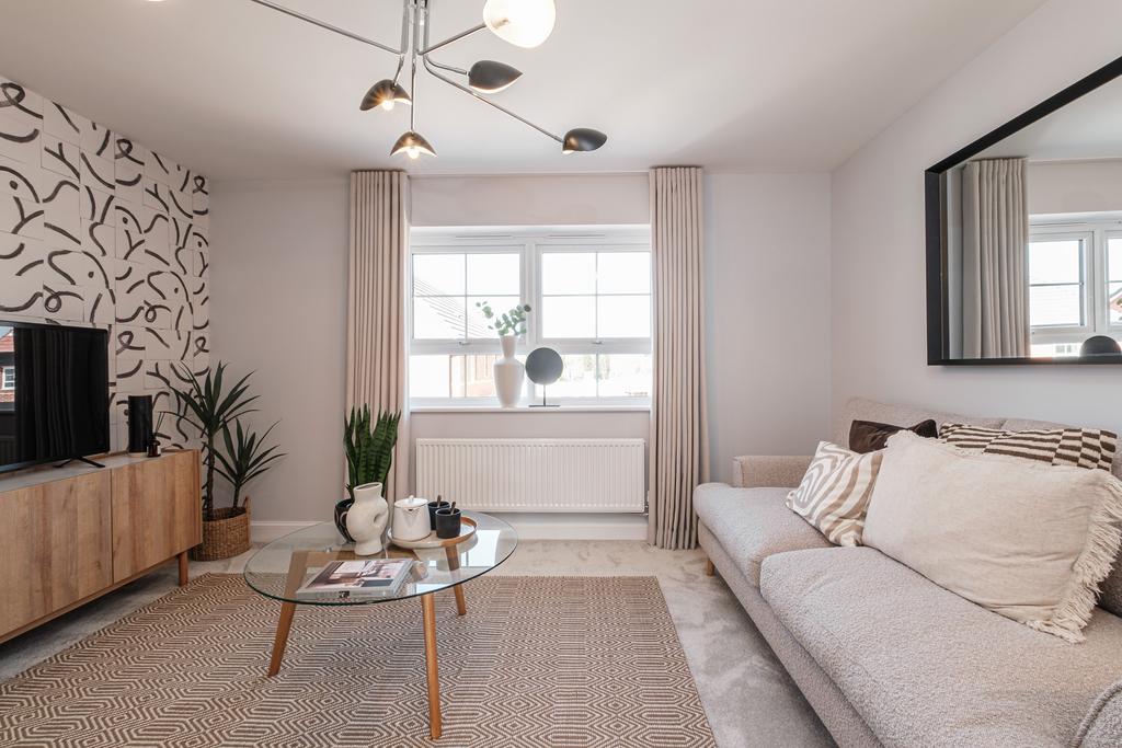 Interior view of the living room in our 4 bed...