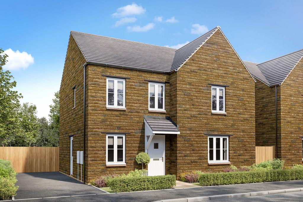 Exterior CGI of our 4 bed Radleigh home