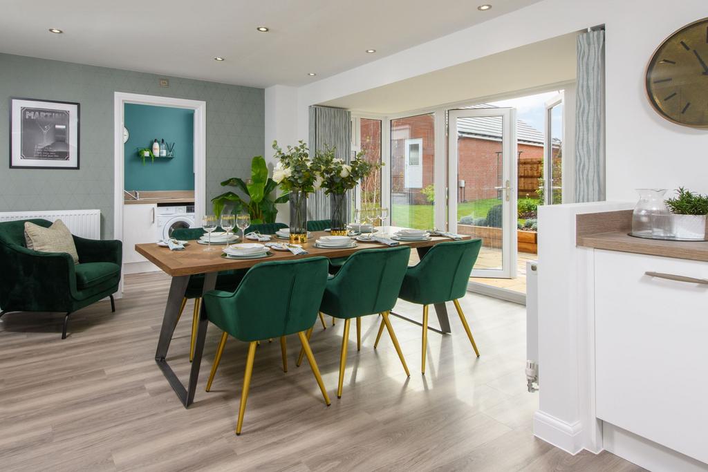 Kitchen in the Holden show home