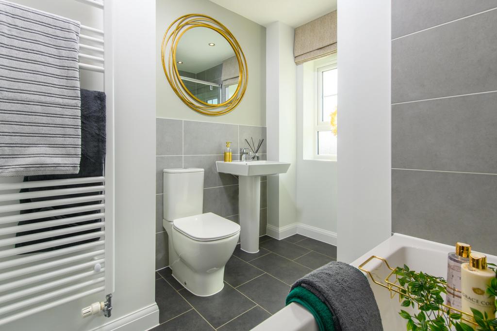 Bathroom in the Holden show home