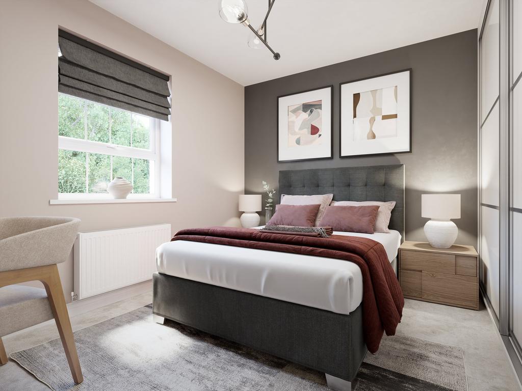 Kirkdale bedroom CGI