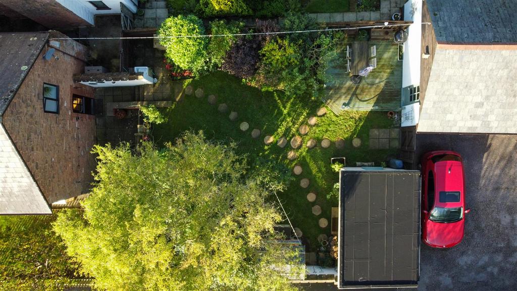 Birds Eye View of Garden