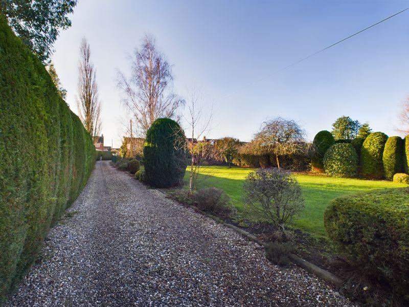 Front garden and...