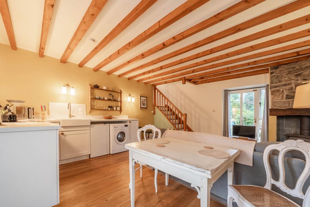 Open plan living area