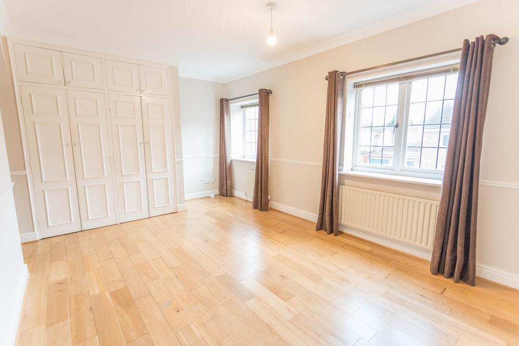 Bedroom 1 with wardrobes