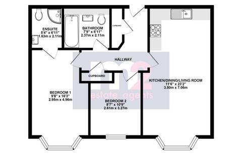 2 bedroom apartment for sale, Ruskin Avenue, Newport NP10