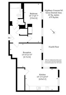 1 bedroom apartment to rent, Highbury Crescent, Highbury, London, N5