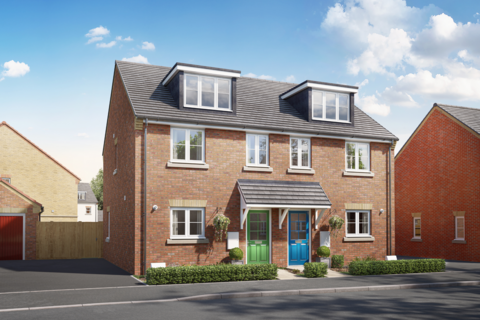 3 bedroom semi-detached house for sale, Plot 305, The Eucalyptus at Kings Meadow, NG24, Fernwood NG24