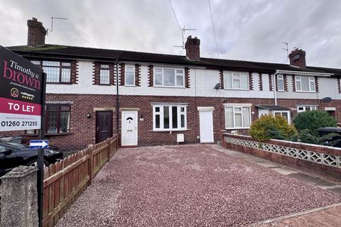 3 bedroom terraced house to rent, Belgrave Avenue, Congleton