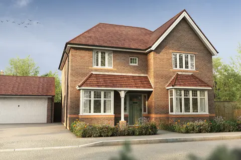 5 bedroom detached house for sale, Plot 44, The Raleigh at Keyworth Rise, Bunny Lane NG12