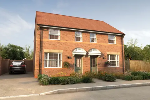 3 bedroom semi-detached house for sale, Plot 44, The Bacton at Bloor Homes at Stowmarket, Pipistrelle Drive IP14