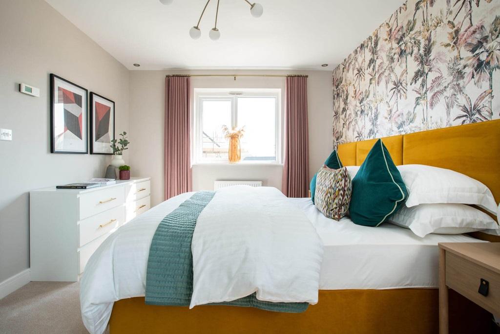 The main bedroom offers a place to unwind away...